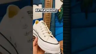This Converse Gives You EXTRA HEIGHT 😳 | CTAS Lift Ox White#shorts #converse#trending#youtubeshorts