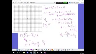 GRAPHING A PARABOLA WITH IMAGINARY ROOTS