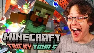 MINECRAFT Tricky Trials Update Official Trailer REACTION!
