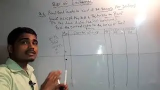 Bills of exchange Basic & common journal entry |Basic part 1|
