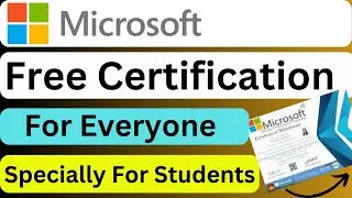 Microsoft Free Certification | Microsoft Free Cyber Security Certifications | Microsoft Certificate