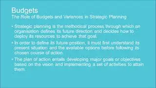 IB BUSINESS MANAGEMENT UNIT 3.9 BUDGET 2 (H/L Only)