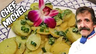 Salade de pommes de terre sauce au bleu