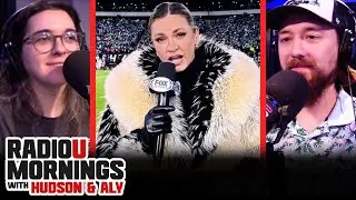 Erin Andrews&rsquo; Wears A RIDICULOUS Fur Coat During Eagles/Niners Game