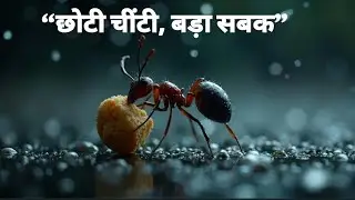 इस छोटी सी चींटी ने हार नहीं मानी | Motivational Story in Hindi