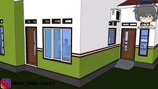 Desain Rumah Minimalis 8x10 Meter 3 Kamar Tidur