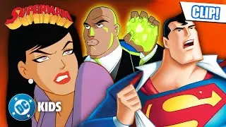 Lois Lane + Superman BREAK FREE from Lex! 🦸🏻&zwj;♀️ | Superman: The Animated Series | @dckids
