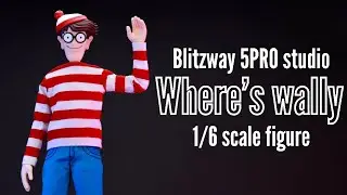 5pro Studio Where's Wally? 1/6 Scale figure Review.