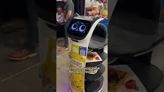 Delivery robots are here to help! #robotics #robot #tech #technology #innovation #restaurants #cool
