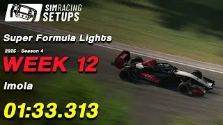 01:33.313 - Super Formula Lights - Imola + SETUP (2025S4 W12)