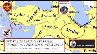Persian Satrapies Project 2024 - update.  28mm Lycians and Medes