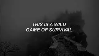 game of survival | ruelle | lyrics