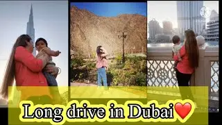 Explore UAE with me | smooth drive | beautiful Dubai❤️ | @sitarayaseensana