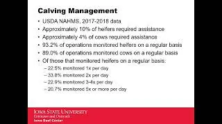 Camera Technologies for Calving Monitoring