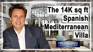 Interior of Modern Mediterranean Villa Architectural Design by Next Generation Living Homes
