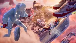 NIKE Air Max City In Game Cinematic Trailer! (Fortnite X NIKE Collab)