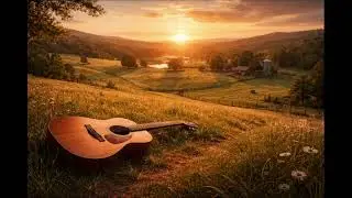 Quiet Country Horizon2-Calm Country Guitar Music 🌄 Peaceful Acoustic Music for Relaxation