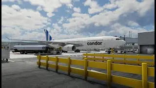 Windy arrival into KSFO ! (EDDF✈︎KSFO) Condor A332 !