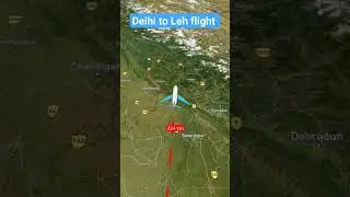 Delhi to Leh flight ✈️#trending #youtubeshorts #igiairport #tourism #travel #leh #ladakh