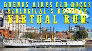 🆃RE🅰DMILL | Virtual 🆁un - Buenos Aires - Dock and Ecological Reserve #treadmill #buenosaires