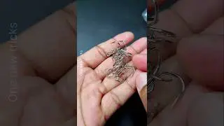 Easy Way to Tie a Treble Hook Like a Pro! #FishingTips #fishingknot #shortvideo