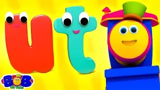 Learn UT Words & More Nursery Rhymes Songs for Babies with Bob The Train