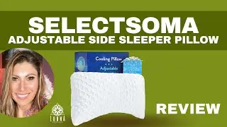 Adjustable Side Sleeper Pillow for Neck and Shoulder Pain Relief - Cooling Gel Memory Foam REVIEW