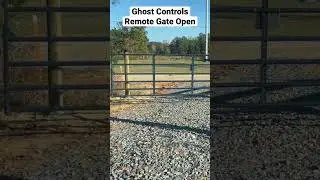 Ghost Controls remote gate opener for the win! #almostafarmer #ghostcontrols