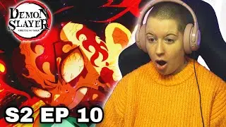 Tanjiro &agrave; bout de force 😰 | Demon Slayer saison 2 &eacute;pisode 10 | R&eacute;action FR