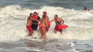 Virginia Beach lifeguards rescue boat passengers