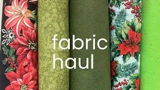 fabric haul 👗 cute vintage prints