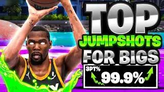 Топ-3 прыжковых броска для игроков ростом 6 футов 10 дюймов и выше в NBA 2K25!