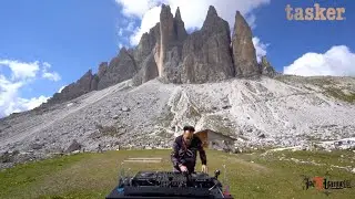 Tasker live in the Dolomiti with Joe T. Vannelli