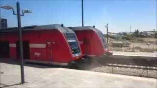 Israel railways - רכבת ישראל - Tel Aviv - Beersheba - תל אביב-יפו - באר שבע