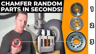 Automatic Chamfering Machine for Batch & Random Parts | Modern Machining
