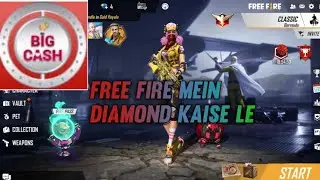 Free fire mein big cash se diamond kaise le! AKG GAMER
