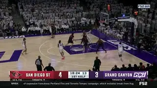 HIGHLIGHTS: San Diego State at Grand Canyon Men's Basketball 1/21/2026