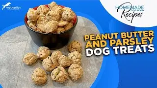 Рецепт: лакомства для собак с арахисовым маслом и петрушкой