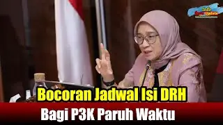 Mantap! Bocoran Jadwal Isi DRH P3K Paruh Waktu