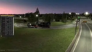 Euro Truck Simulator 2 MP - Timelapse: Heavy Haul convoy 30.3.19