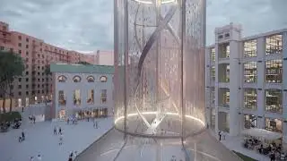 Art in motion with the micro wind turbine - Bohu&scaron; Kubinsk&iacute; &ndash; art installation | Bratislava