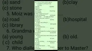 English Mcqs Lecture