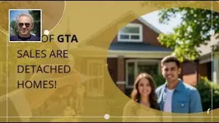 50% of GTA Sales Are Detached Homes!