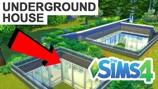 UNDERGROUND HOUSE!  [ The Sims 4 House Building ]