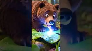 Little Bear Pufi and the Moon 🌙 | Calm Bedtime Story for Kids