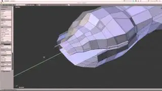 Speed Modelling a fat alien fish in Blender