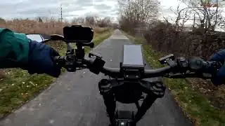 First Ride 2/2  Different Direction Fast  With Teewing Mars XTR 10000 W Electric Scooter