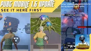 ✅PUBG 1.6 UPDATE NEW FEATURES ( PUBG / 1.6 UPDATE)🔥NEW MODE