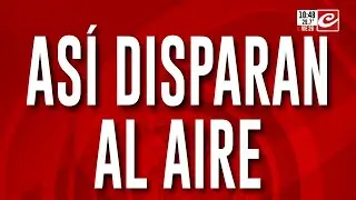 Tremendo: sacó un arma y arrancó a los tiros en pleno festejo navideño