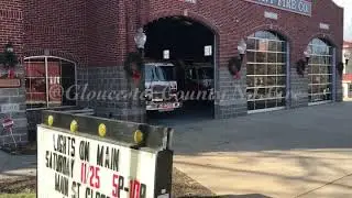 Harmony fire co engine 2313 responding to a animal rescue